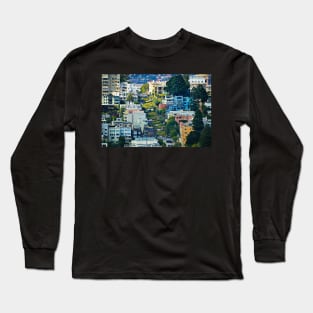 Lombard Street, San Francisco, California Long Sleeve T-Shirt